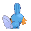 Mudkip viewed from behind